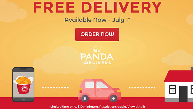 Does Panda Express Deliver Food