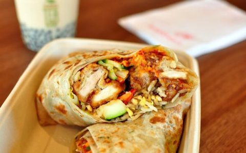 Panda Express Orange Chicken Burrito