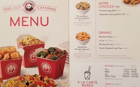 Panda Express Prices
