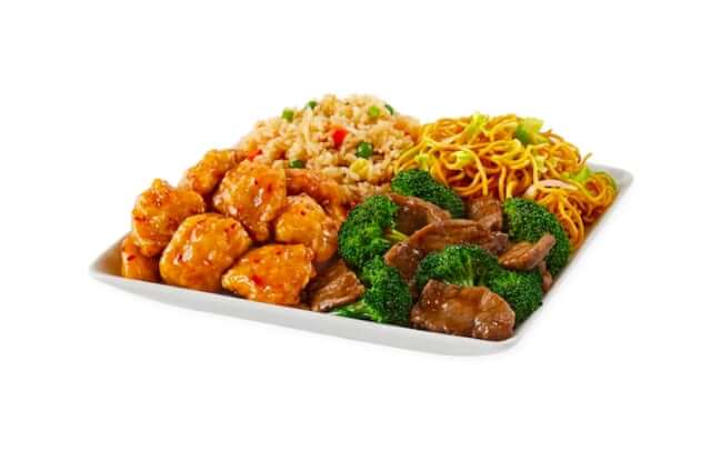 Panda Express Plate